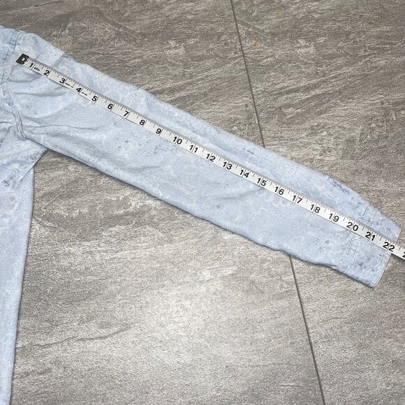 American Eagle Sz S/P Vintage Boyfriend Western Pearl Snap Yetti Cowgirl - Picture 5 of 10